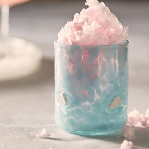 Anthropologie Blue Cloud Glass